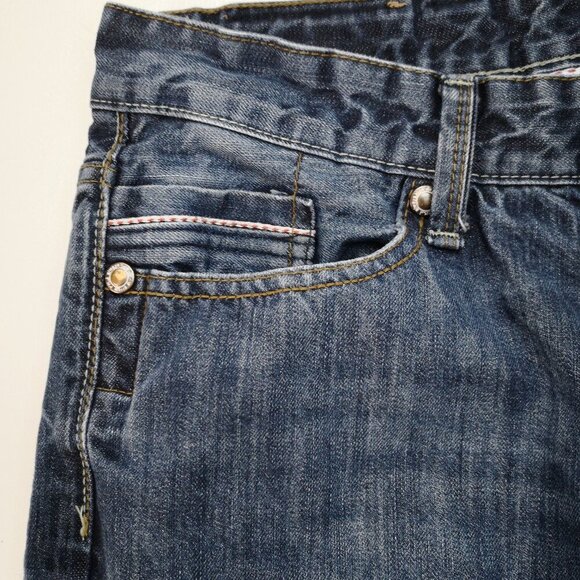 Projek Raw Regular Fit Men's Size 34 Waist Medium Wash Blue Jeans - Picture 7 of 14